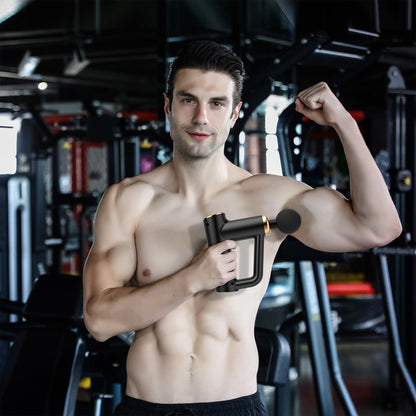 Deep Tissue Massage Gun W/4 Attachments